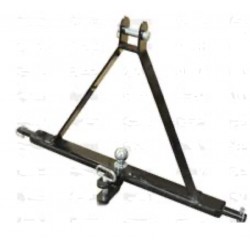 Universal tractor tow hitch pin & ball