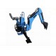 Mini backhoe tractor