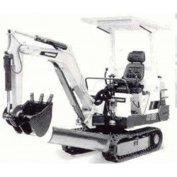 Mini diggers -various 1.4T - 4T (from €)